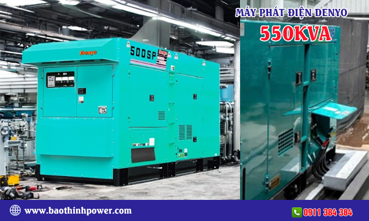 Máy phát điện denyo 550kva