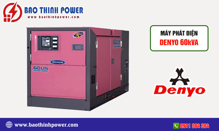 Máy phát điện Denyo 60kva 