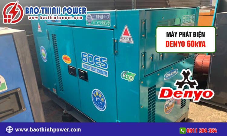 Máy phát điện Denyo 60kva 