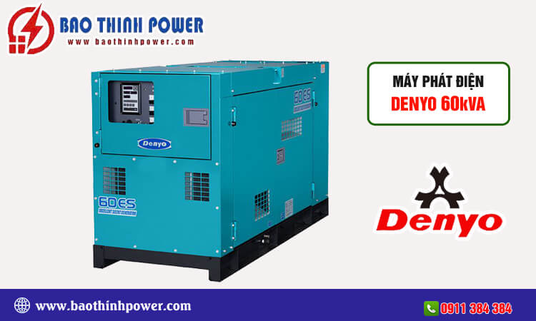 Máy phát điện Denyo 60kva 