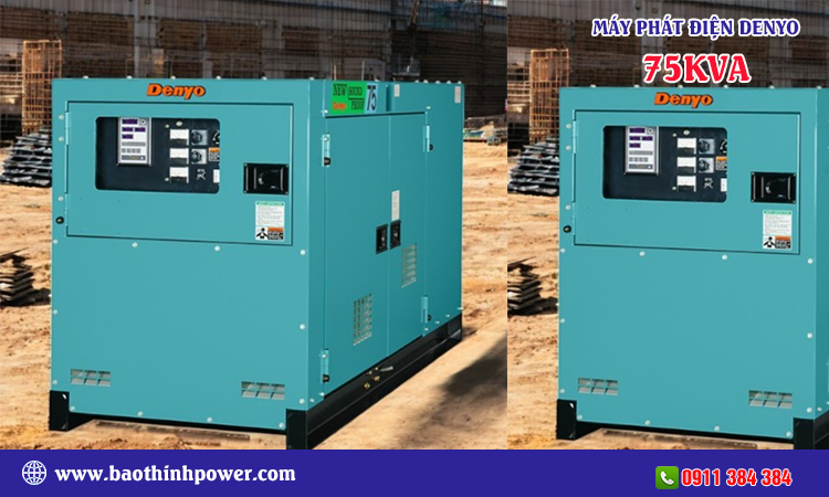 Máy phát điện Denyo 75kva