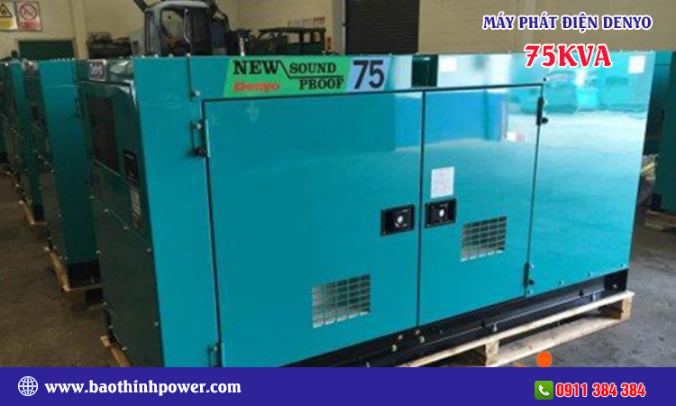 Máy phát điện Denyo 75kva