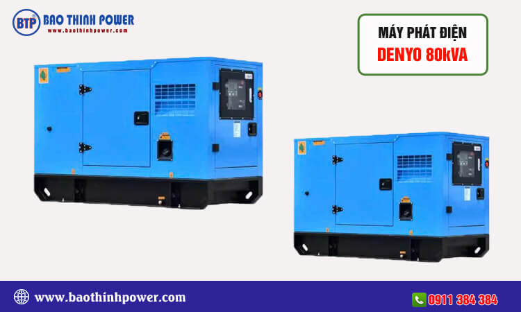 Máy phát điện Denyo 80kva 