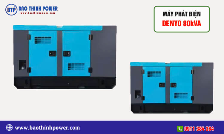 Máy phát điện Denyo 80kva 