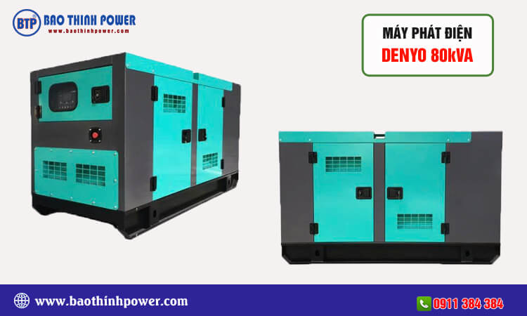 Máy phát điện Denyo 80kva 