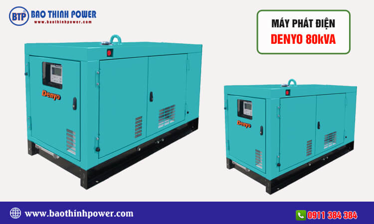 Máy phát điện Denyo 80kva 