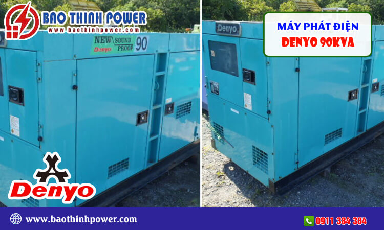 Máy phát điện Denyo 90kva 