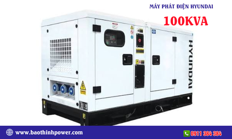 Máy phát điện Hyundai 100kva