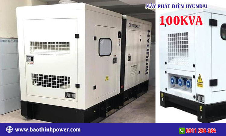 Máy phát điện Hyundai 100kva