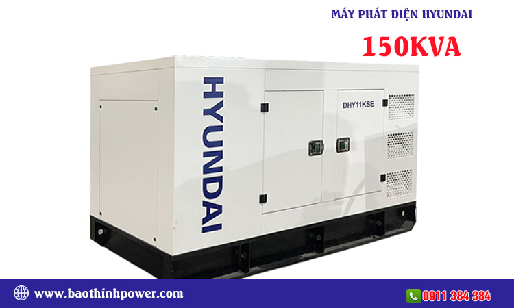 Máy phát điện Hyundai 150kva