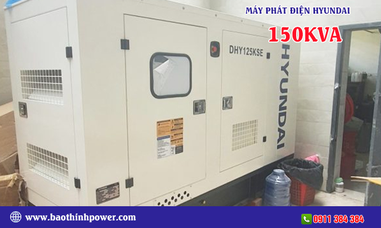 Máy phát điện Hyundai 150kva