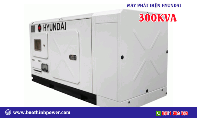 Máy phát điện Hyundai 300kva