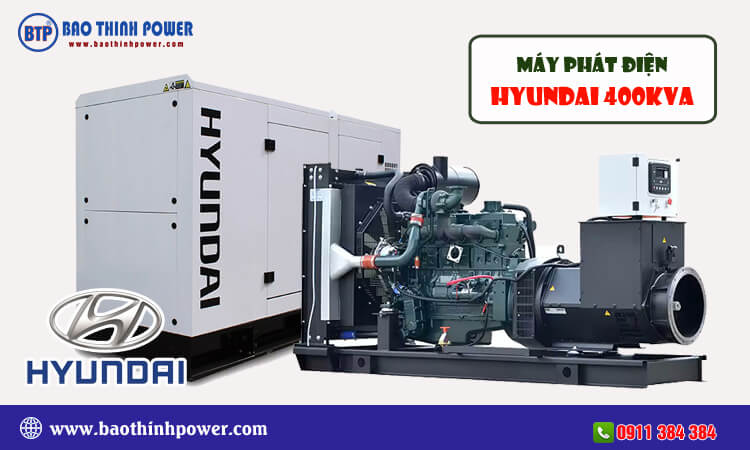 Máy phát điện Hyundai 400kva 