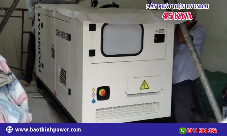 Máy phát điện Hyundai 45kva