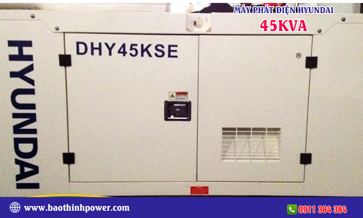 Máy phát điện Hyundai 45kva
