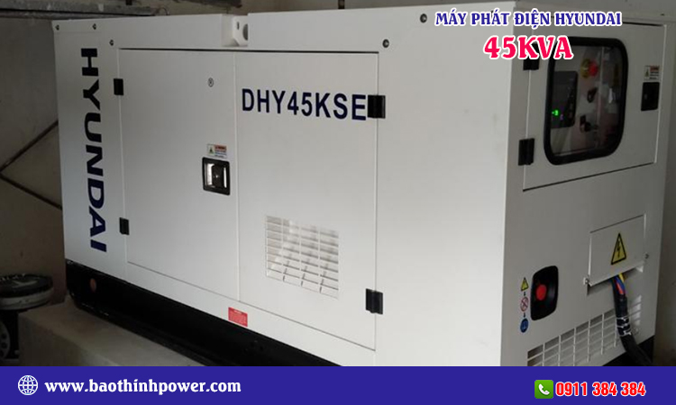 Máy phát điện Hyundai 45kva