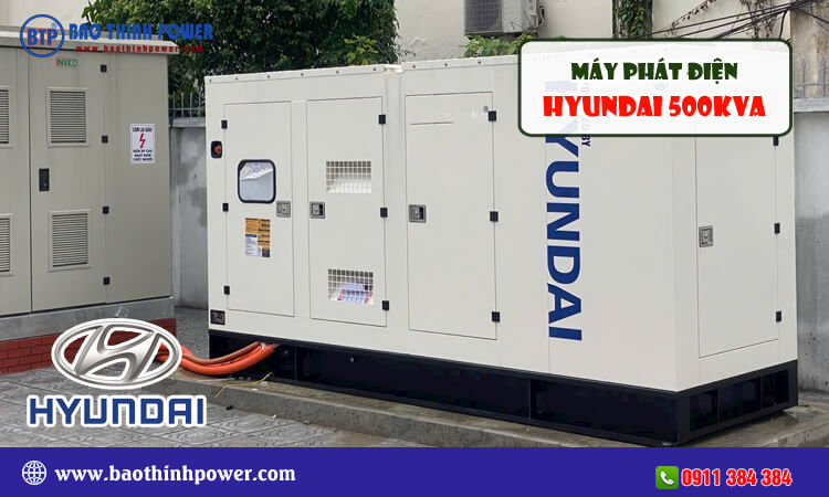 Máy phát điện Hyundai 500kva 