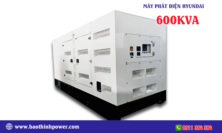 Máy phát điện Hyundai 600kva