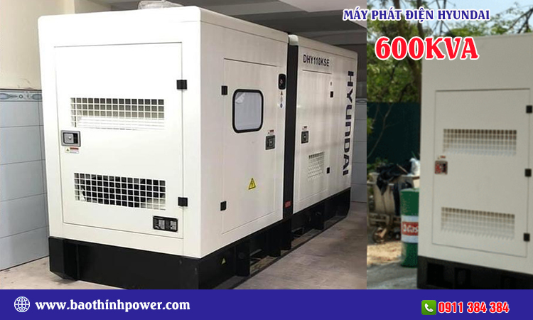 Máy phát điện Hyundai 600kva