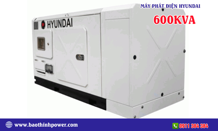 Máy phát điện Hyundai 600kva