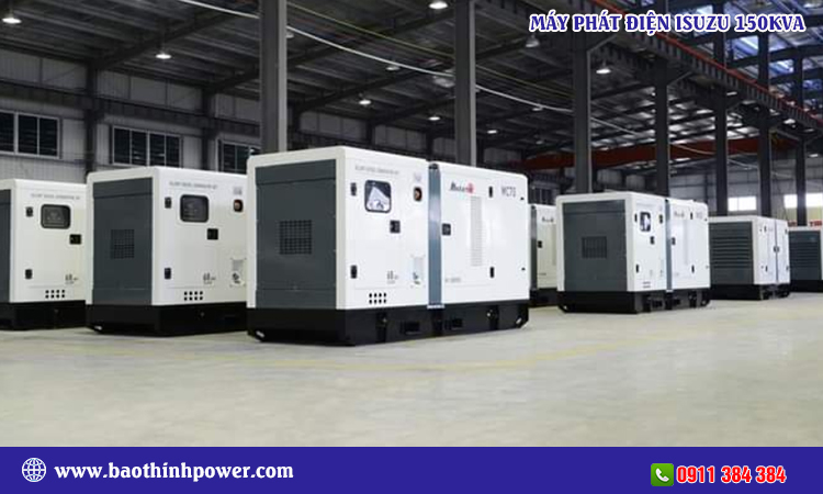 Máy phát điện Isuzu 150kva