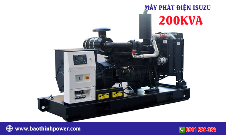 Máy phát điện isuzu 200kva