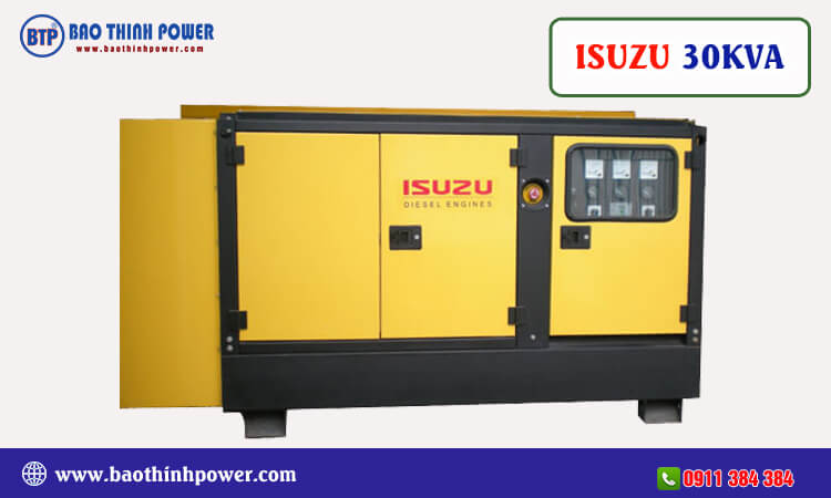 Máy phát điện Isuzu 30kva 