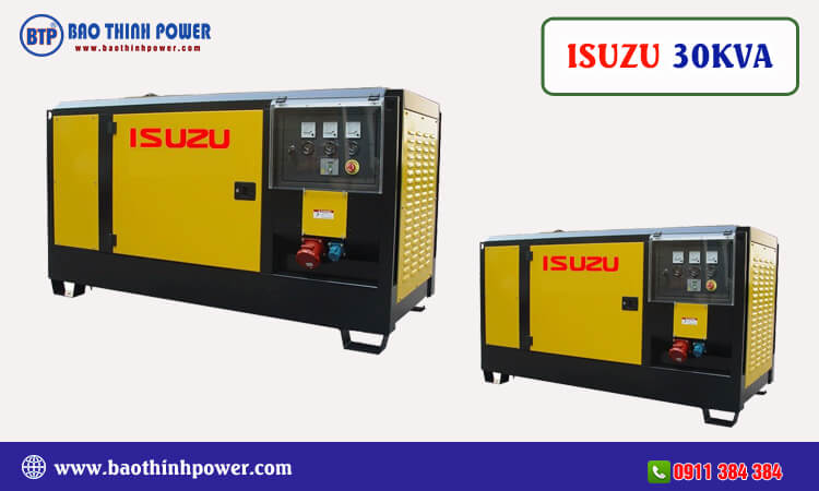 Máy phát điện Isuzu 30kva 