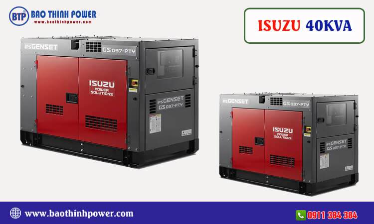 Máy phát điện Isuzu 40kva 