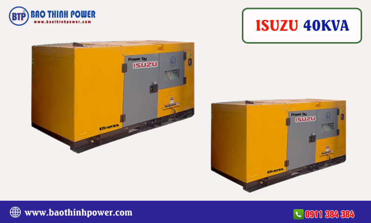Máy phát điện Isuzu 40kva 