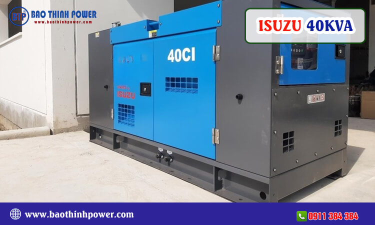 Máy phát điện Isuzu 40kva 