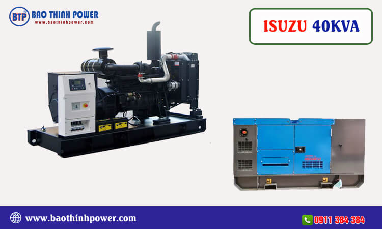 Máy phát điện Isuzu 40kva 