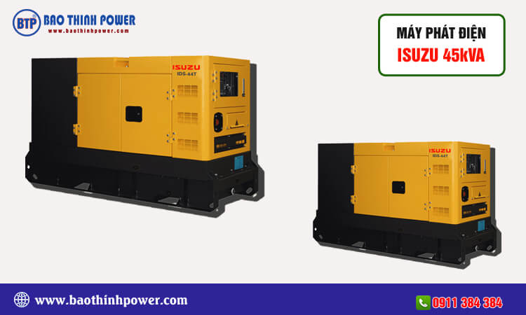 Máy phát điện Isuzu 45kva 