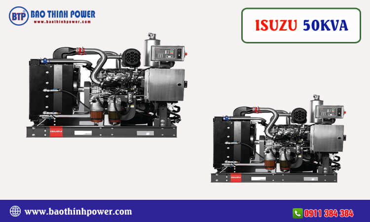 Máy phát điện Isuzu 50kva 