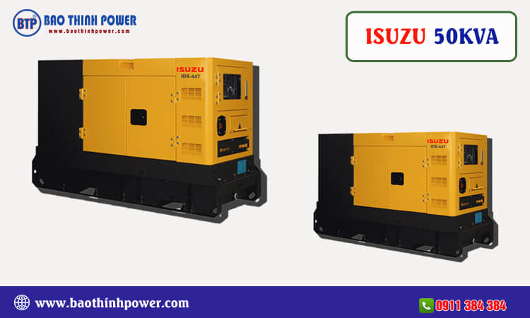 Máy phát điện Isuzu 50kva 