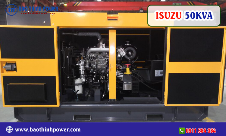 Máy phát điện Isuzu 50kva 