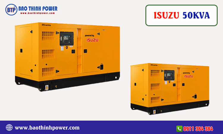 Máy phát điện Isuzu 50kva 