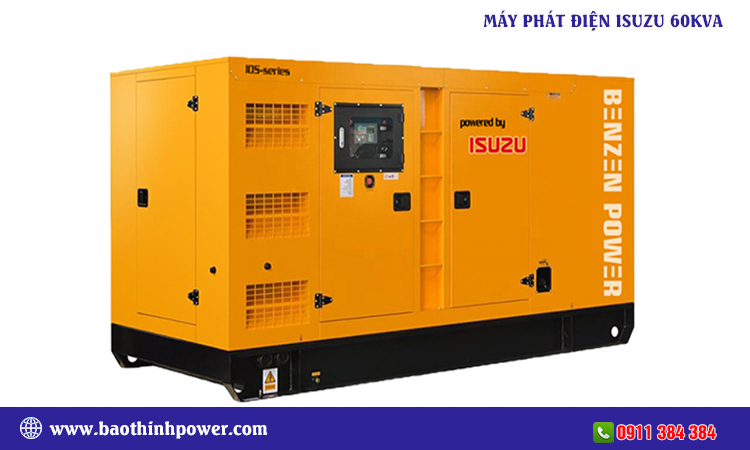 Máy phát điện isuzu 60kva