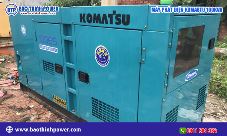 Máy phát điện Komatsu 100kva