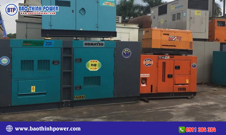 Máy phát điện Komatsu 150kva