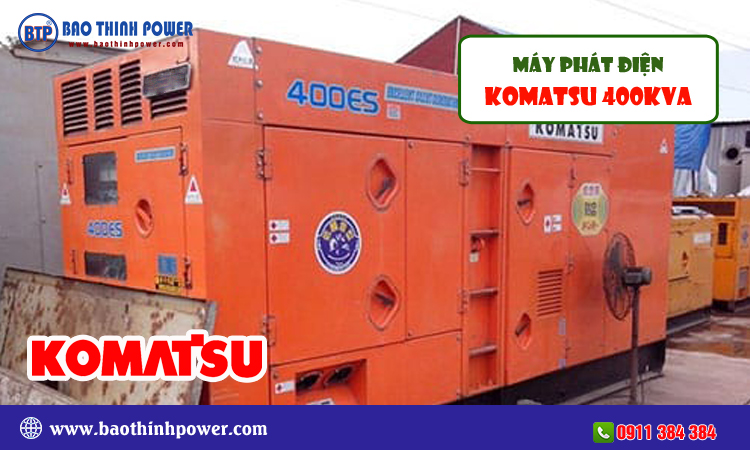 Máy phát điện Komatsu 400kva 