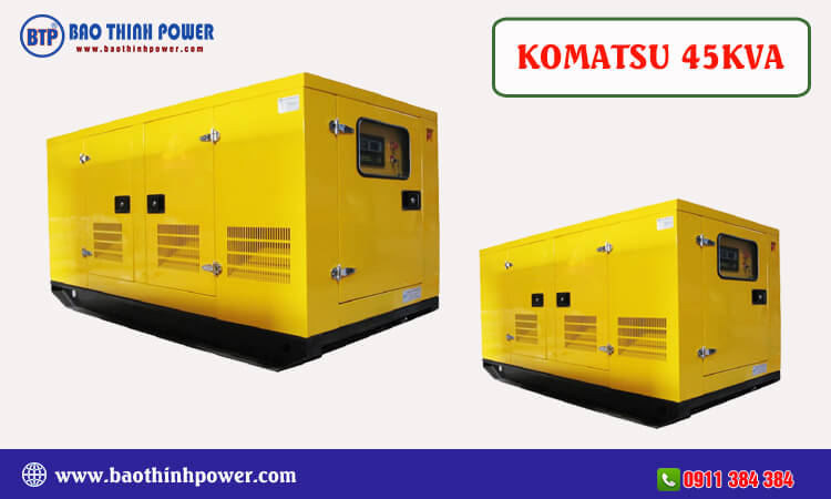 Máy phát điện Komatsu 45kva 