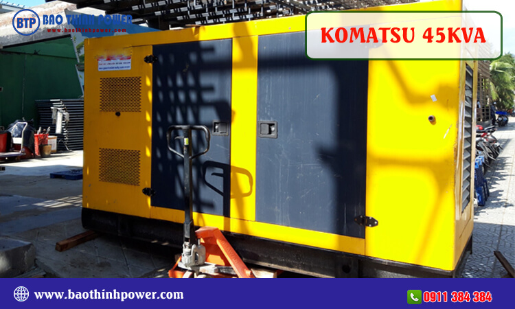 Máy phát điện Komatsu 45kva 