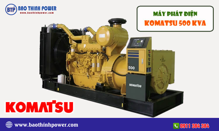 Máy phát điện Komatsu 500kva