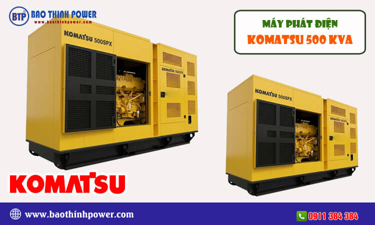 Máy phát điện Komatsu 500kva