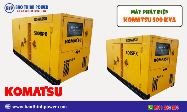 Máy phát điện Komatsu 500kva