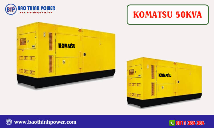 Máy phát điện Komatsu 50kva 