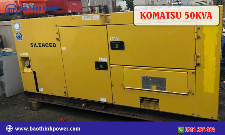 Máy phát điện Komatsu 50kva 