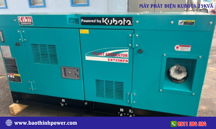 Máy phát điện Kubota 25kva