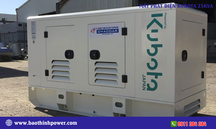 Máy phát điện Kubota 25kva